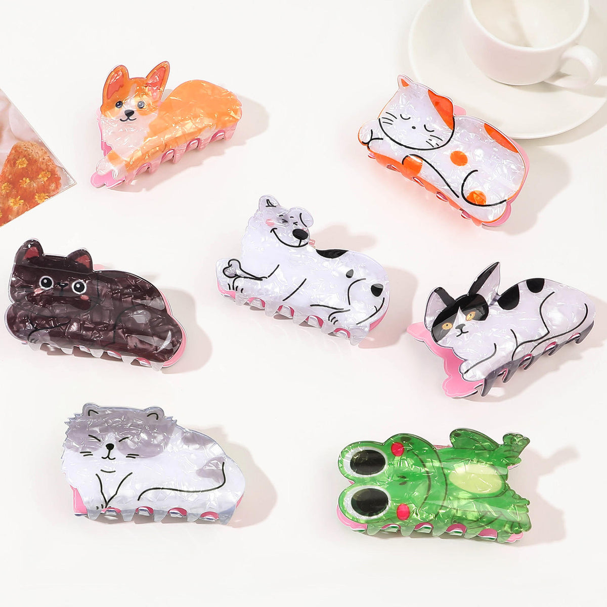 Funny Design Hair Ornament Cartoon Theme Headwear Acrylic 8.5cm