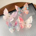 French Style Double-Layered Butterfly Hair Claw 7.5cm Sweet